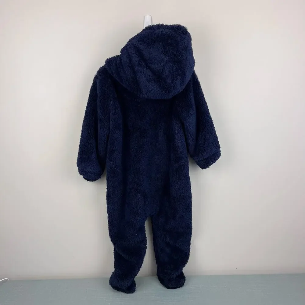 Vineyard Vines Baby Teddy Hooded Bunting Nautical Navy 12-18 Months